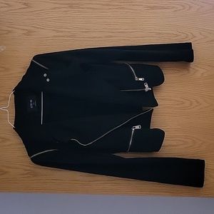 Active USA Velvet Biker Jacket Coat S